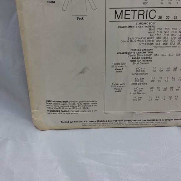 1979 Stretch and Sew T-Shirts Design Patterns by Ann Person - Picture 7 of 9